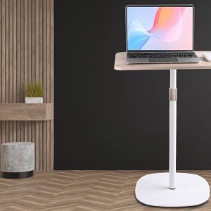Computer Stand with 46*29cm Table Top Height Adjustable 47-120cm Standing Workstation