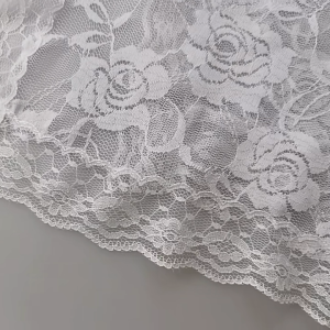 1 PCS Ladies Lace Hollow Headband Flower Embroidery Semi Circular Womens Church Headscarf Bridal Short Shawl Headband