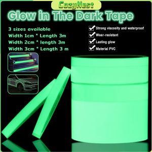 C.N. Glow in The Dark Tape Exterior Luminous Glow Tape Help See Objects at Night and Outdoors