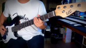 ZLG 4-String Black Electric Bass with Amplifier Professional&beginners Free gifts Fast Shipping