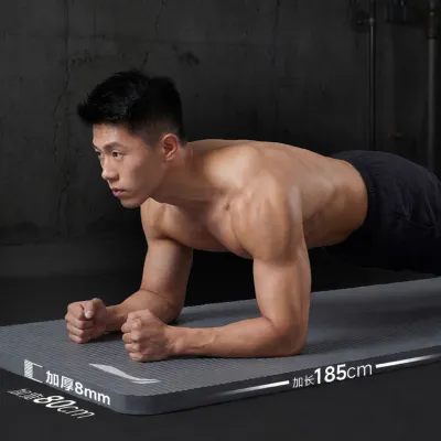 Li-Ning | Thảm Yoga Nam Chống Trượt Rộng Hấp thụ Sốc Êm
