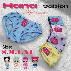 CD Anak Cewek Motif Lucu Murah | CD anak rezie sablon bintik