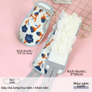 QIAOLESEN | Bàn Chải Tắm Dài Làm Sạch Mạnh Mẽ