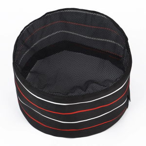 Korean Style Mesh Chef Hat Breathable Kitchen Cap for Asian Restaurants
