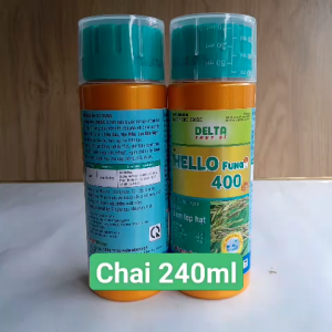 Thuốc trừ bệnh Mitop one 390SC chai 240ml Hiệu Hello 400 đặc trừ lem lép hạt đạo ôn trên lúa