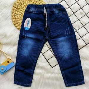 Celana Panjang Jeans Wisker Anak Bahan Denim Kekinian dan Keren