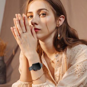 Stainless Steel Strap for Apple Watch Ultra2 band 49mm 45mm 44mm 42mm 41mm 40mm 38mm iWatch Metal strap Bracelet for Apple Watch Ultra Series 9 8 7 SE2 SE 6 5 4 3 2 1