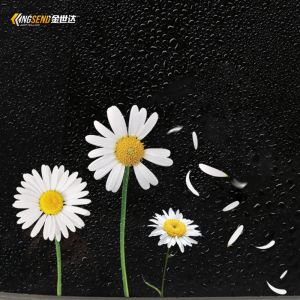 Car Personality Little Daisy Bumper Stickers Chrysanthemum Cute Fun Decorative Sticker Car Body Scratch Cover Sticker Rear Sticker
