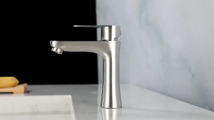 Faucet 304 Stainless Steel Fashion Style Single Cold Basin Faucet Water Saving Tap Bathroom Sink Faucet SUS304 - KeiMav