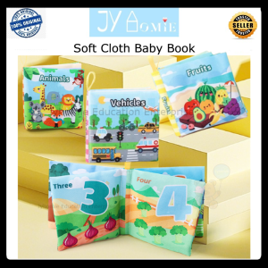 Baby Book Cloth Baby Book Soft Baby Reading Book for Kid Baby Busy Book Buku Baby Buku Bayi Mainan Bayi Mainan Kanak