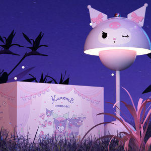 Creative Learning Night Light Sanrio Kuromi Collaborative Gift for Girls Birthday Present Practical Utility Cartoon Style