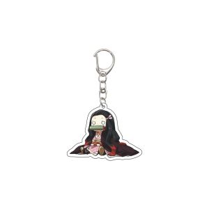 Bandai | Anime Demon Slayer Acrylic Móc Chìa Khóa 55MM Sưu Tập Móc Khóa Của Tanjiro Nezuko Tomioka Giyuu Zenitsu Rengoku Kyoujurou Quà Tặng Cho Người Hâm Mộ