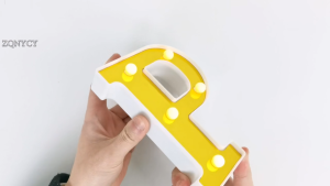 Custom Led Letter Light up Golden Mirror Alphabet Decorative Lights Sign for Wedding Birthday Party Home Ornaments Decorations