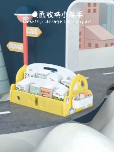 🦁TinyLion🦁 ชั้นวางหนังสือเด็ก ชั้นวางหนังสือ ชั้นวางหนังสือสำหรับเด็ก 2in1