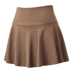 Quick Dry Sports Tennis Skirt Running Training Badminton Yoga Fitness Short Skirt Womens Elastic Waist Nylon Spandex Shorts