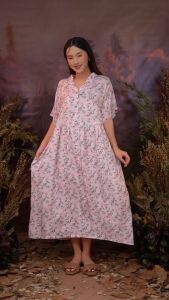 Oriana Homewear Daster Rayon Chayra Kerah Shanghai Collection