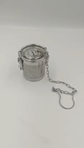 Giỏ Lưới Inox  Kích Thước 8 cm Nhúng Nồi Phở Lọc Trà Xanh Hầm Xương Tiện Lợi An Toàn