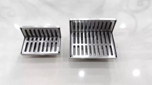 Thoát sàn ngăn mùi góc hình chữ L ống xả bên hông Thép không gỉ 304 Chống ăn mòn phòng tắm khách sạn (Zungshop)