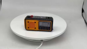 Crank Radio DAB+/DAB FM Emergency Radio with Crank Battery Solar Radio with Alarm Clock Hand Crank Blackout Emergency Equipment