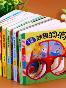 Baby Early Education Books Tear-Resistant Cognitive Picture Books for Infants And Toddlers Age 0-1 2 Years Old Enlightenment Books