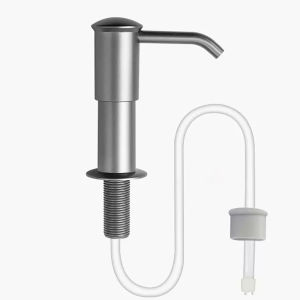 Kitchen Sink Soap Dispenser: Extension Tube Design & Durable 360° Rotating Solution