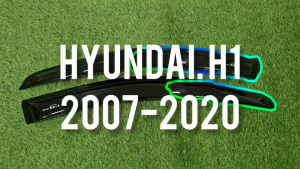 คิ้วกันสาด กันสาด คิ้ว ดำทึบ ฮุนได เฮช1 HYUNDAI H1 ใส่ร่วมกันได้ทุกรุ่น A
