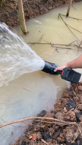 Brushless Blower Turbofan Wireless Baterai Pengering Rambut Booster