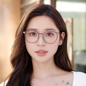Photochromic Graded Eyeglasses for Nearsighted with Grade -50 100 150 200 250 300 350 400 for Women Men TR90 Retro Lightness Glasses Hard Resin Lens