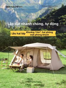 SHANYI | Lều Gia Đình Dễ Mở Nhanh Chống Thấm Nước Chống Tia UV