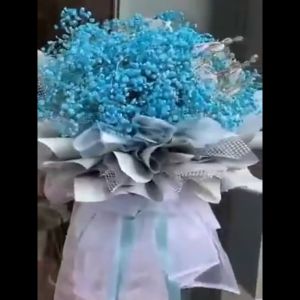 Square mesh hollowed out grid mesh packaging yarn flower shop floral net yarn