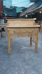 Bàn thờ 2 tầng Tủ thờ 2 tầng mẫu hiện đại màu kem bàn thờ tổ tiên bàn thờ gia tiên bàn thờ ông bà