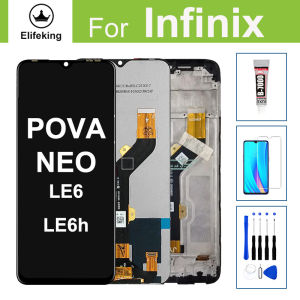 LCD For Tecno Pova Neo LE6 LE6h Display Touch Screen Digitizer Assembly Replacement+Tool+Tempered Glass+Glue