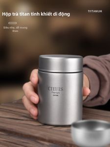 CIEUIS | Titanium High-quality Airtight Tea Storage Container