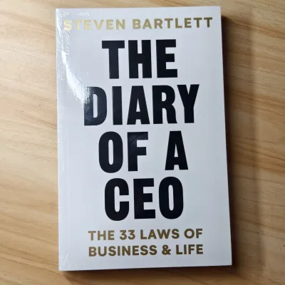 ORIGINAL The Diary of a CEO by Steven Bartlett Paperback Book