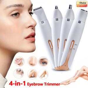 2026 New Women Electric Hair Remover 4 in 1 Portable Multi Functional Device 4 Blades Set Body Facial Bikini Trimmer