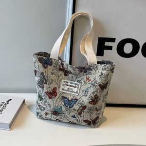 Jiaxun | Túi Xách Vải Canvas Thời Trang Dung Lượng Lớn