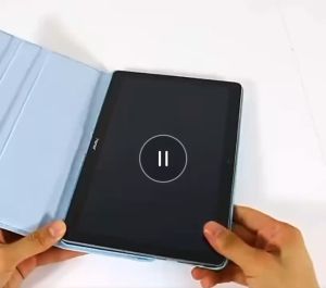 FLIP ROTARY CASING SAMSUNG TAB A9 PLUS 5G/WIFI 11 INCH 2023 COVER STAND HORIZONTAL VERTIKAL