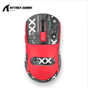 ATTACK SHARK | ATTACK SHARK X3 Mouse 26000DPI PAW3395 Tri-mode Wireless RGB Lightweight Gaming High-DPI Rechargeable