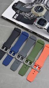 Dây Đeo Đồng Hồ Casio G-Shock GA-2100 GM-2100 GM-5600 Thay Thế Bằng Nhựa TPU Chống Nước Thể Thao Tháo Lắp Nhanh