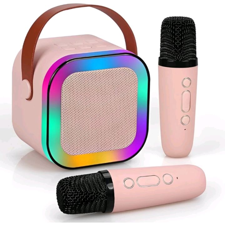 New Mic Speaker karaoke bluetooth mini full bass portable wireless ...
