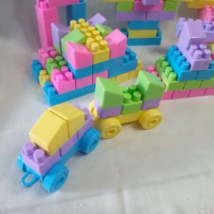 Mainan Edukasi Bloks Balok Susun Lego By Goldkids Isi 100 PCS