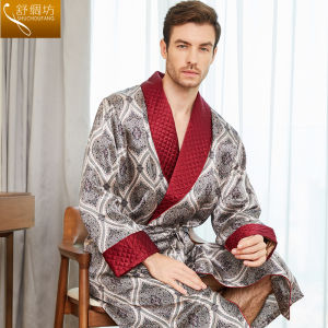 Silk Long Robe for Men