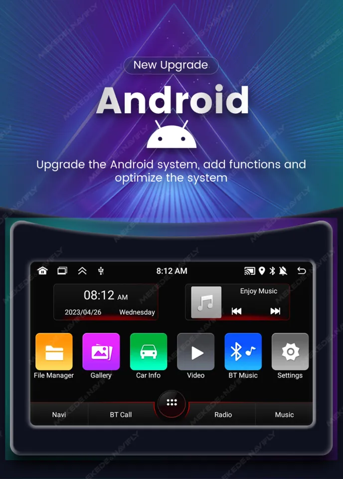 UPAP 8inch Android Car Radio GPS for Opel Astra H J 2004 Vectra