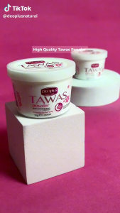 DEOPLUS NATURAL TAWAS POWDER WITH LICORICE EXTRACT FOR UNDERARM AND FEET (NON-DARKENING) 50g