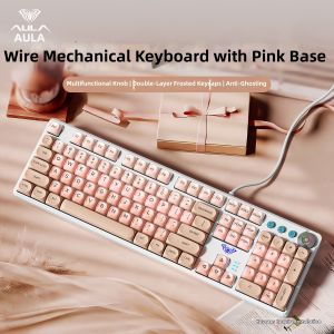 AULA-MOJING | Wireless Mechanical Keyboard 108 Keys