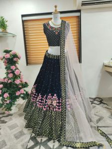 [PRE-ORDER] SEMISTITCHED LEHANGA CHOLI {ETA:2025-12-31}