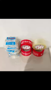 Box Sealing Strong Sticky TAPE  High-viscosity Fragile Backing Tape Transparent Tape Gift Wrap Scoth Tape