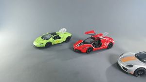 ferrari  Diecast  car vehicles - pull-backs toy  car model lamborghini   car toys for kids boys  Collection and Decoration.