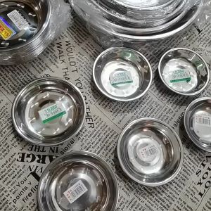 Pinggan Keluli Tahan Karat / Pinggan / Pinggan nasi/ Stainless Steel Plate / Dish / Rice plate