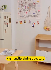 Kitchen Sideboard Household Storage Kitchen Cabinet Locker Microwave Cabinet With Doors Wooden Cabinet For Kitchen